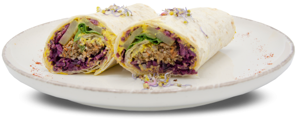 Curry masala wrap