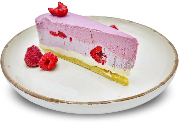 Deliciul Zeilor (vanilie și zmeură) fără foc, lactate, ouă, zahăr alb sau gluten